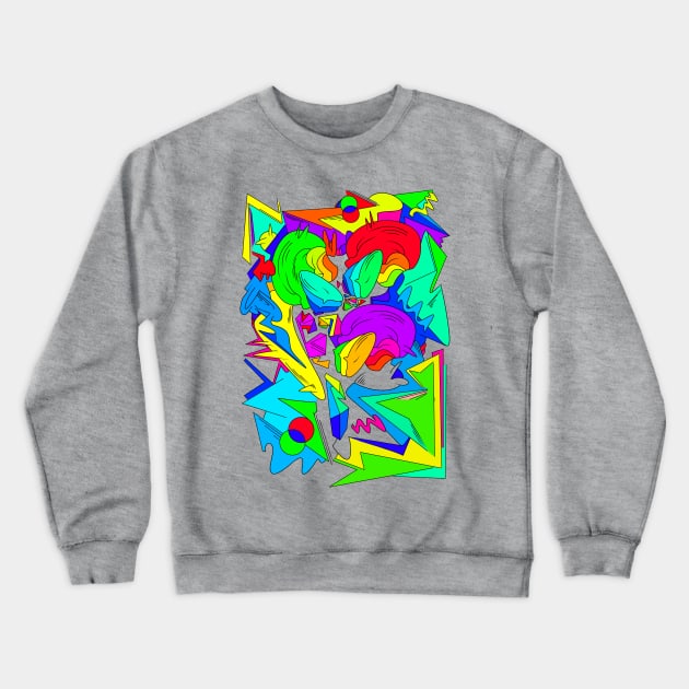 Fragments Crewneck Sweatshirt by albertocarlosmontana